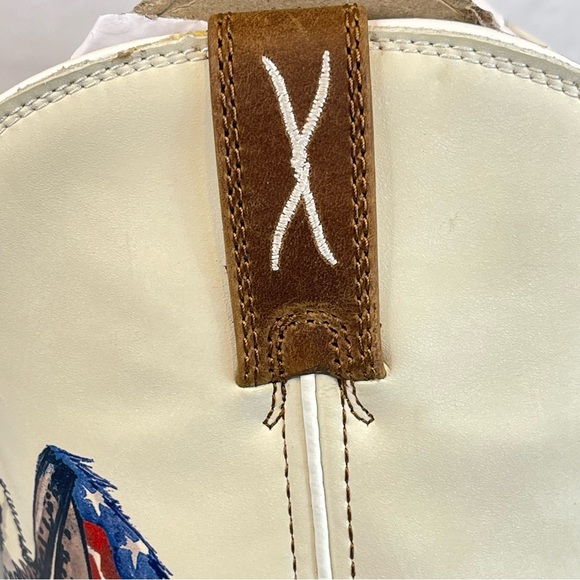 Twisted X Tech X Western Boots Mens 12" Pull On Roasted Pecan MXWW002 Waterproof - Picture 6 of 16